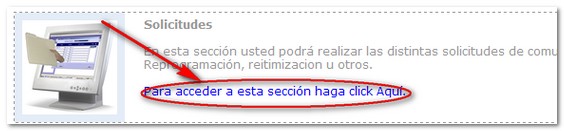 Solicitudes