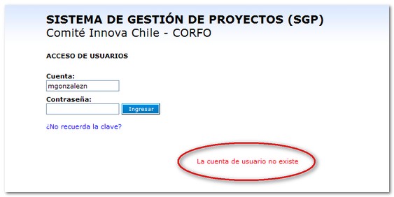 Fallo de Ingreso