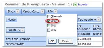 Filtro Pivot
